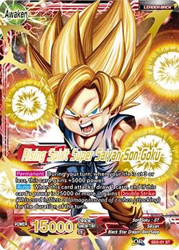 Son Goku // Rising Spirit Super Saiyan Son Goku (Back)