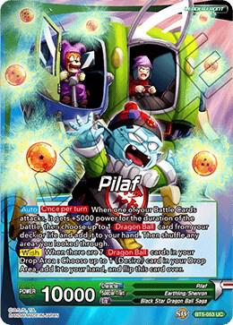 Pilaf // Tiny Warrior Son Goku (Alternative Art) (Gift Box 2018) (Back)