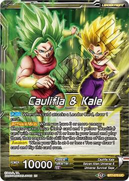 Caulifla & Kale // Kefla, Soul Overflowing (Back)
