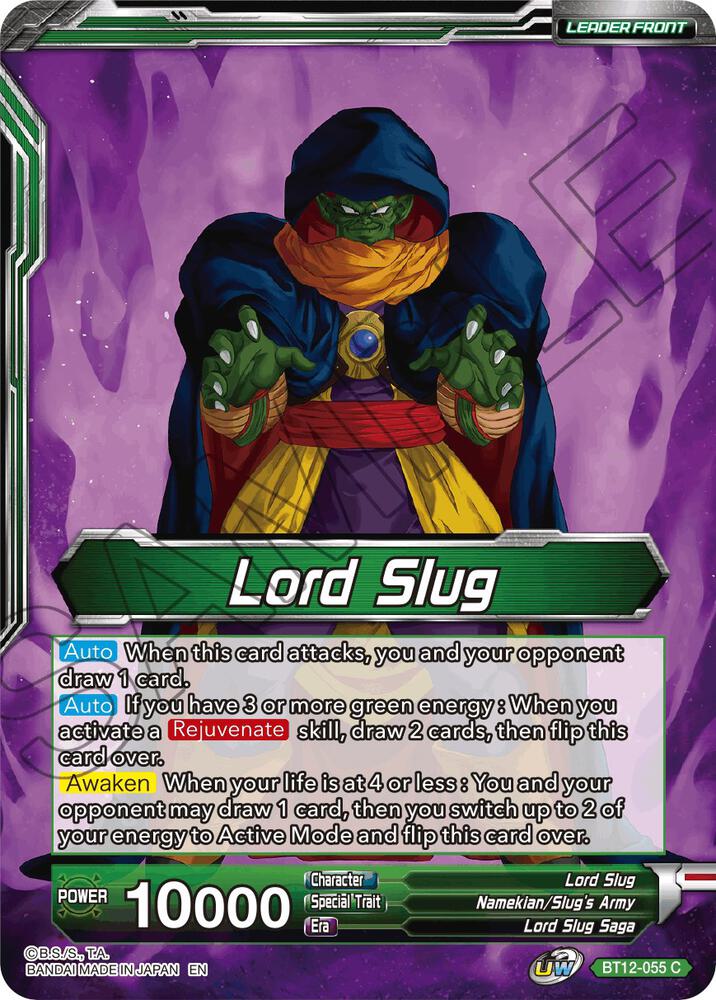 Lord Slug // Lord Slug, Rejuvenated Invader (Back)