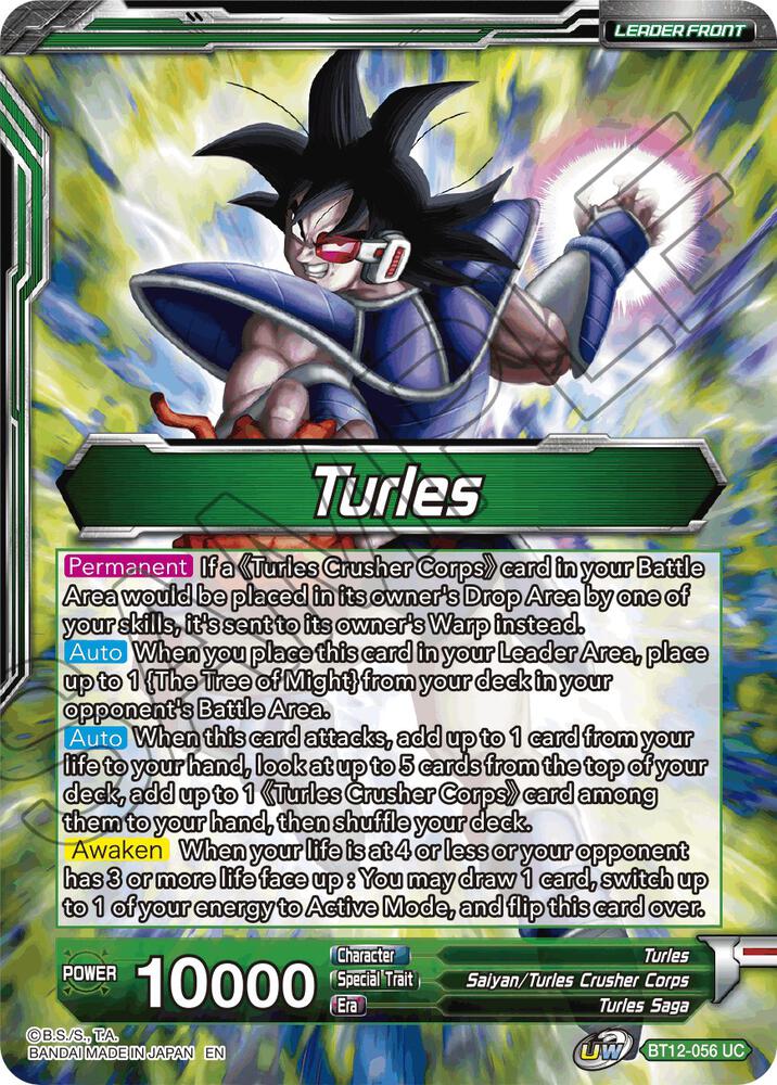Turles // Turles, Fiendish Force (Back)