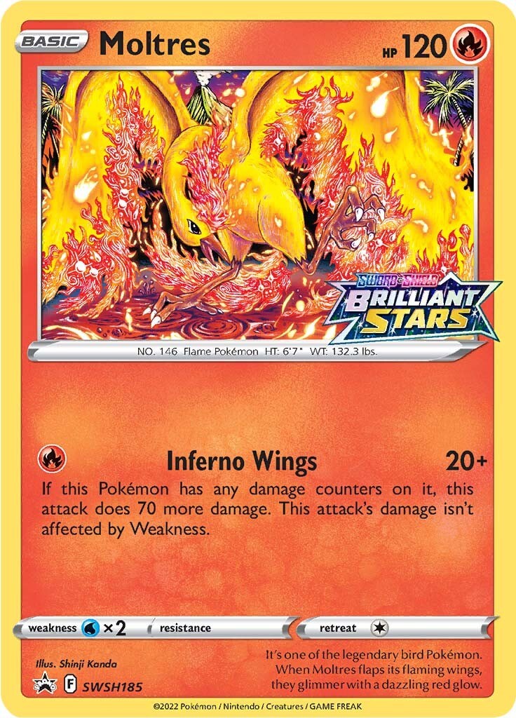 Moltres - SWSH185