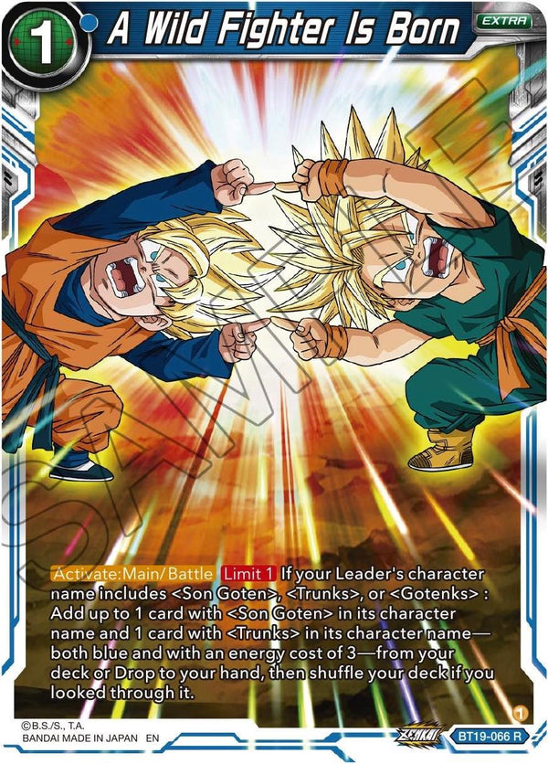 A Wild Fighter Is Born [DBS-B19 - BT19-066]