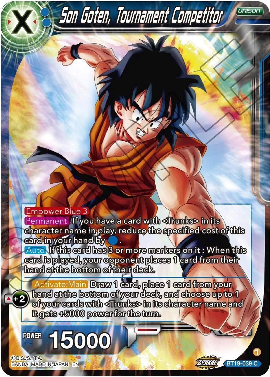 Son Goten, Tournament Competitor