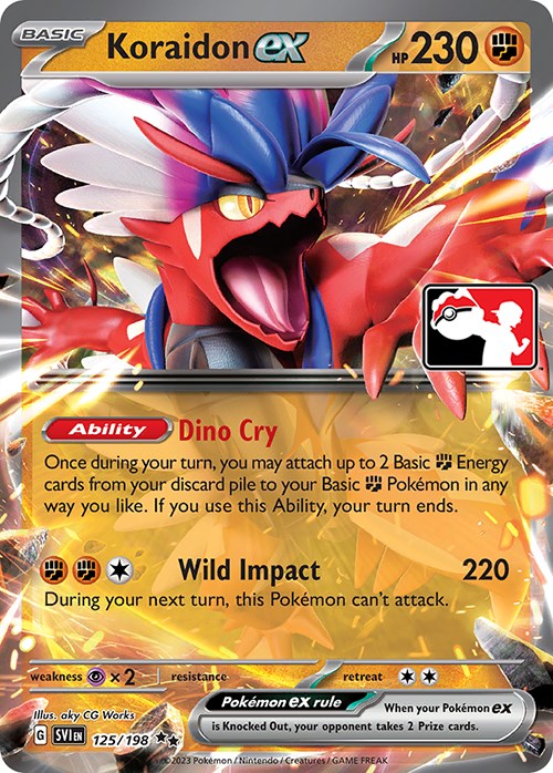 Koraidon ex - 125/198
