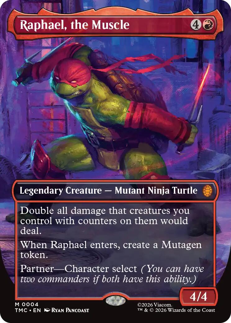 Raphael, the Muscle (0004) (Borderless)