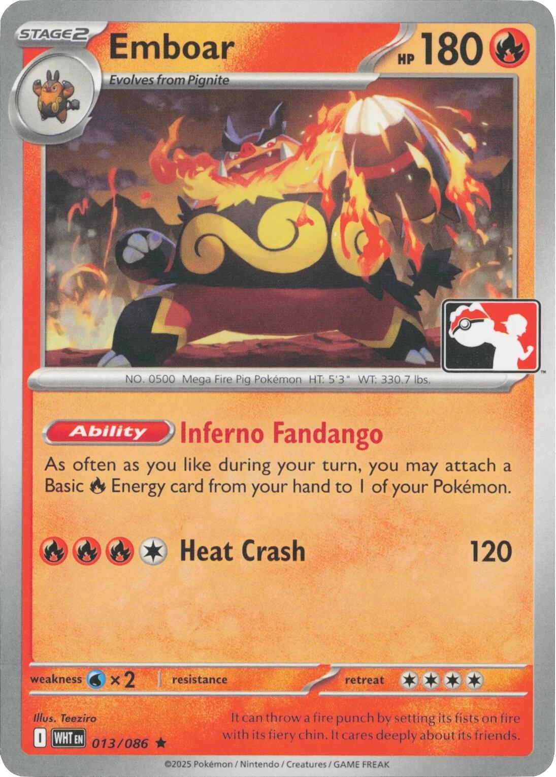 Emboar - 013/086
