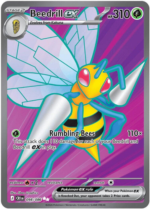 Beedrill ex - 098/086
