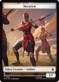 Soldier // Insect Double-Sided Token