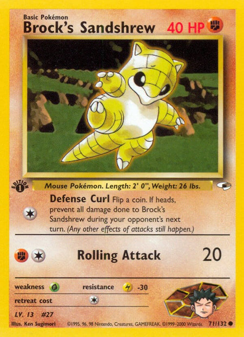 Brock's Sandshrew (71)