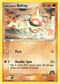 Team Magma's Baltoy - 60/95