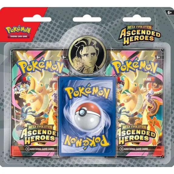 Pokemon Mega Evolution Ascended Heroes 2 Pack Blister