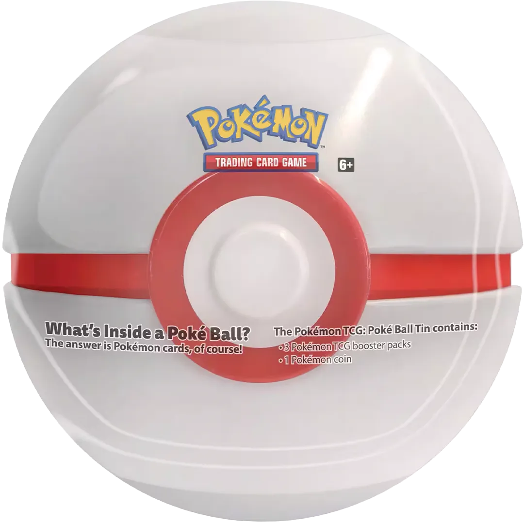 Pokemon - Poke Ball Tin - Premier Ball (Q4 2024)