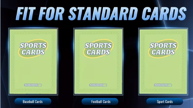 Penny Sleeves for Trading Cards, Baseball Card Sleeve, Clear Trading Card Sleeve, Soft Plastic Card Protector Sleeve for Sports, Football, Game Cards